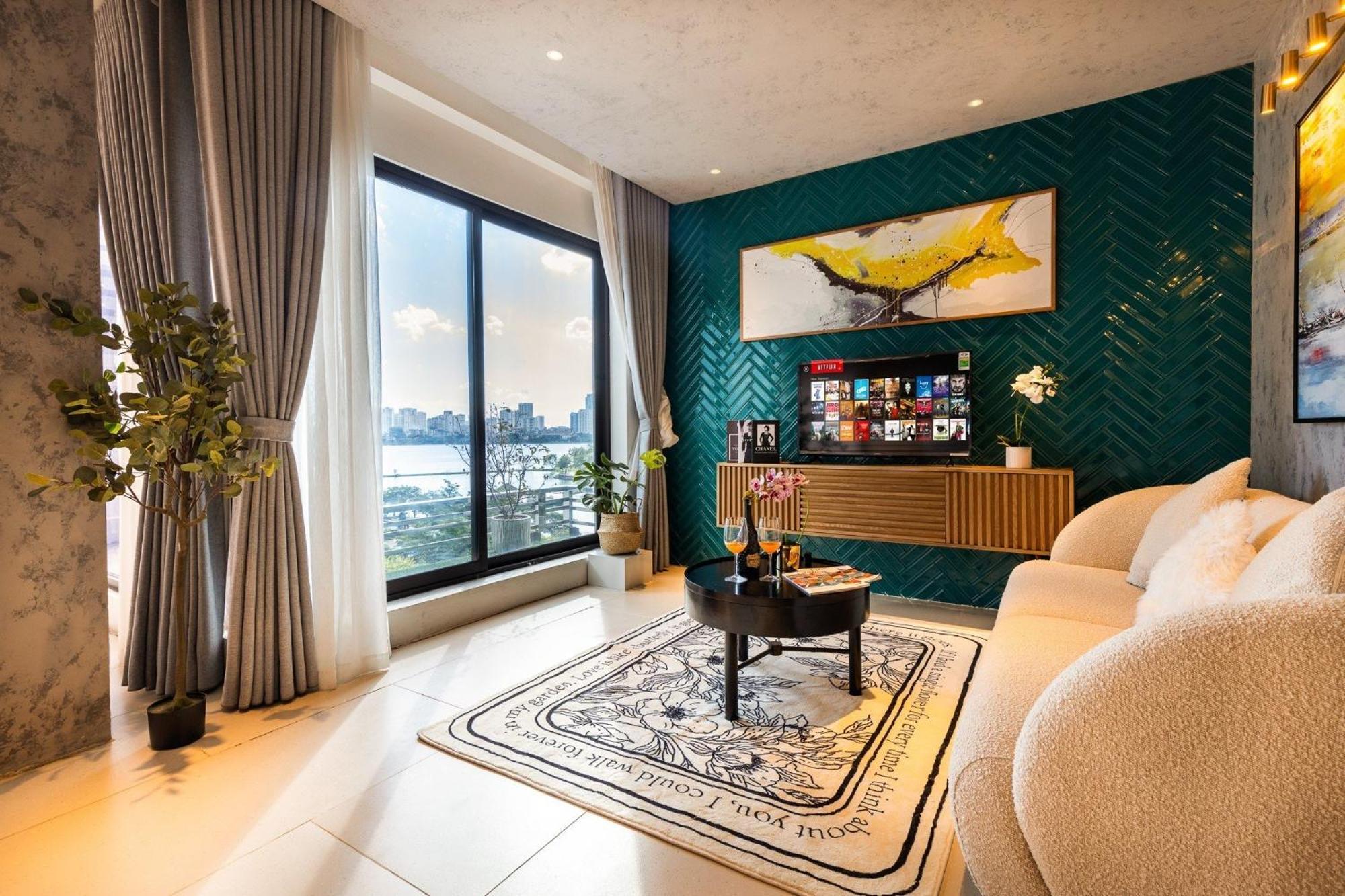 M Apartment Lakeside - Cara Rustic Hanoi Exterior photo